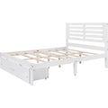 Full & Double Size White Bed E6033