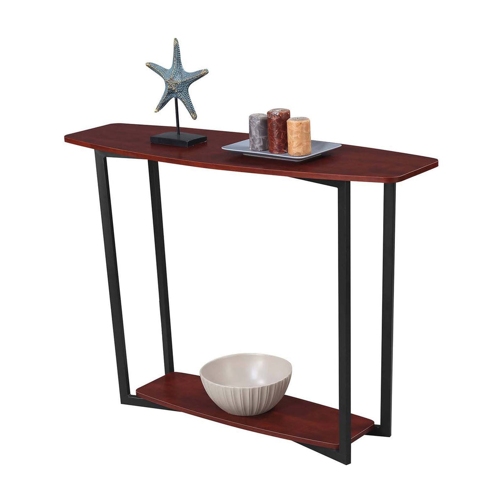 Gray/White Console Table D371216