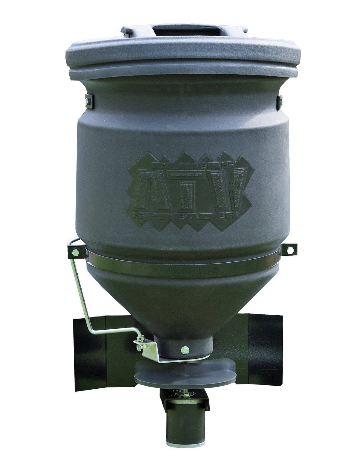 15-Gallon ATV Broadcast Spreader with Rain Cover E548