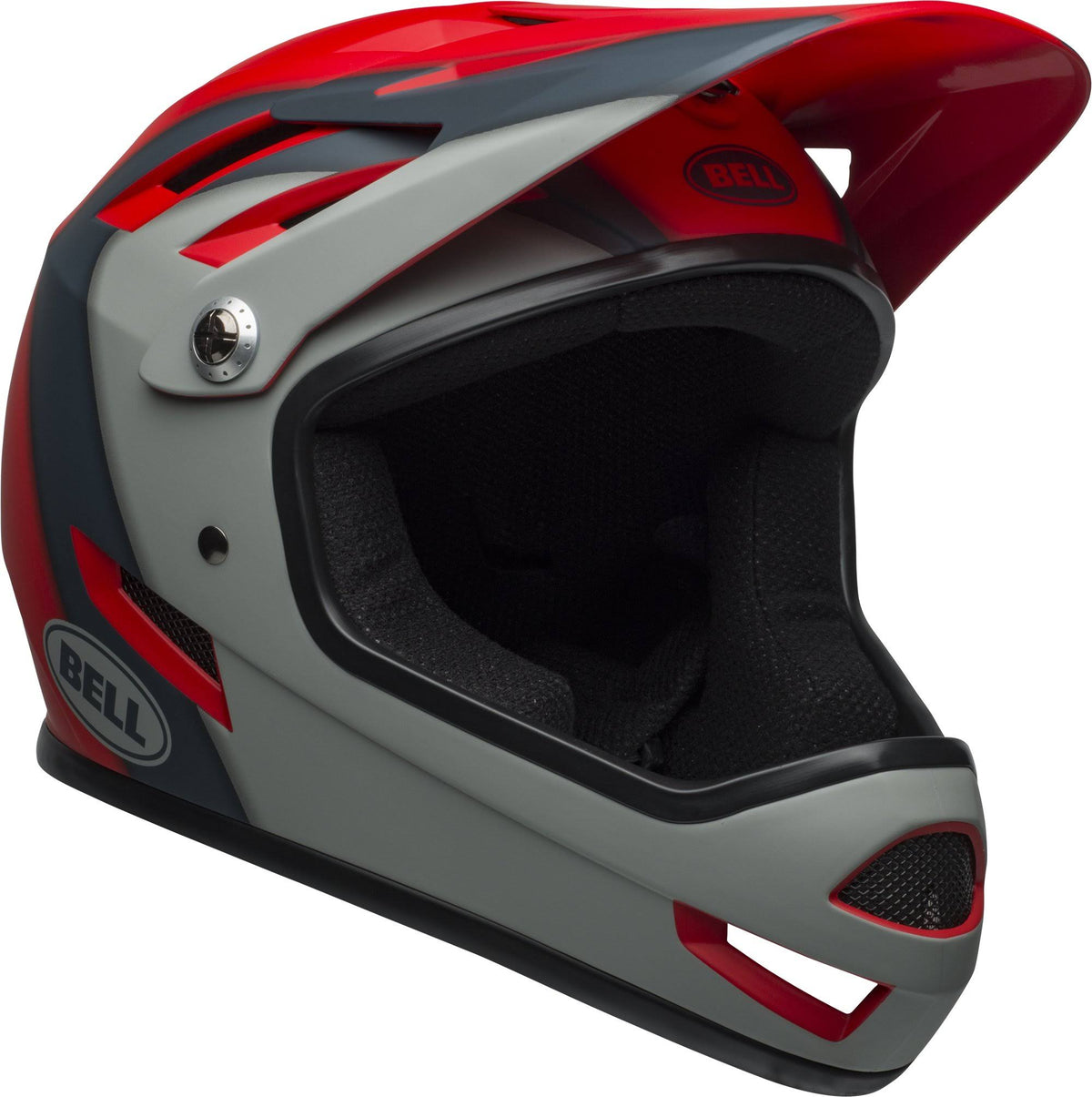 Matte Crimson Slate Gray Helmet T9446