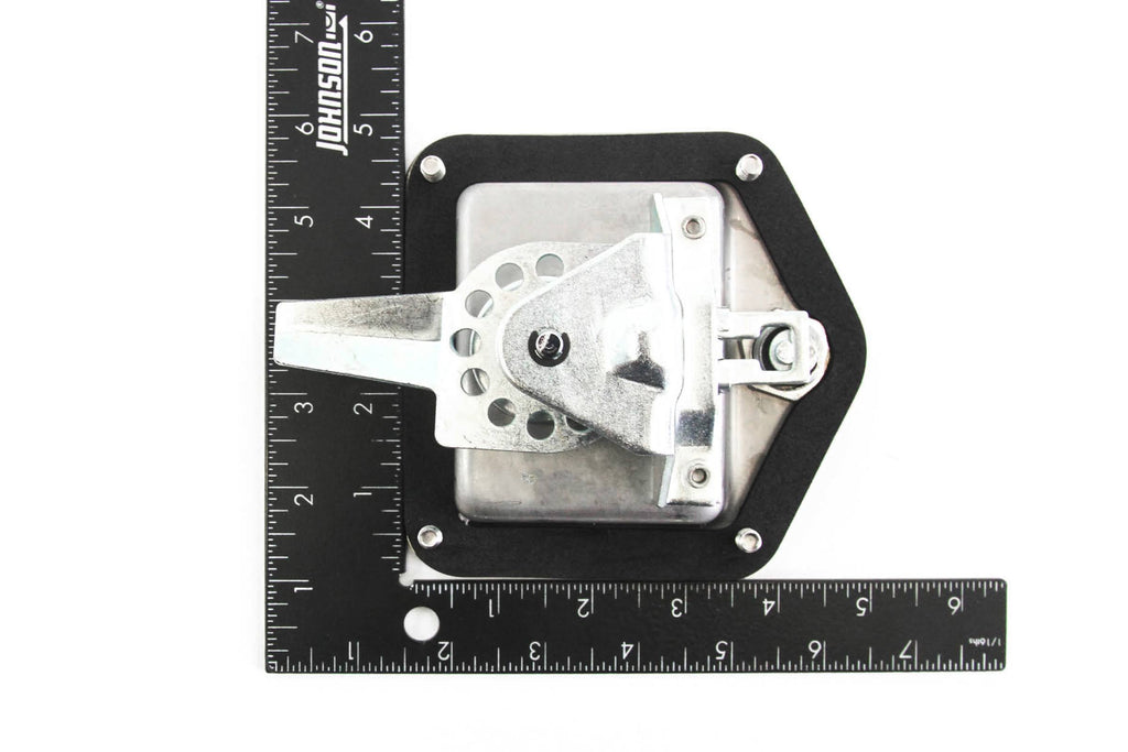 2 Folding T Handle Single Point Latch Blind Studs Cylinder Gasket Keys Camper RV Q622