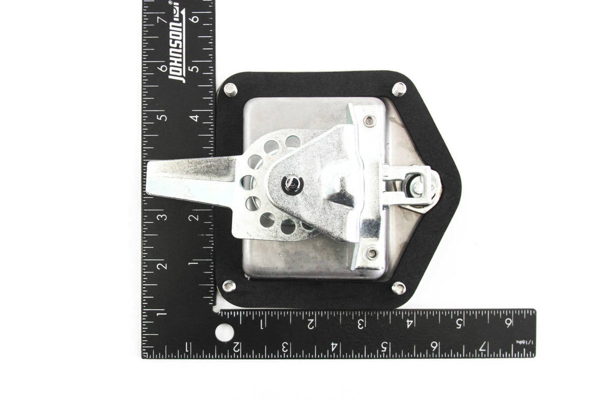 2 Folding T Handle Single Point Latch Blind Studs Cylinder Gasket Keys Camper RV Q622
