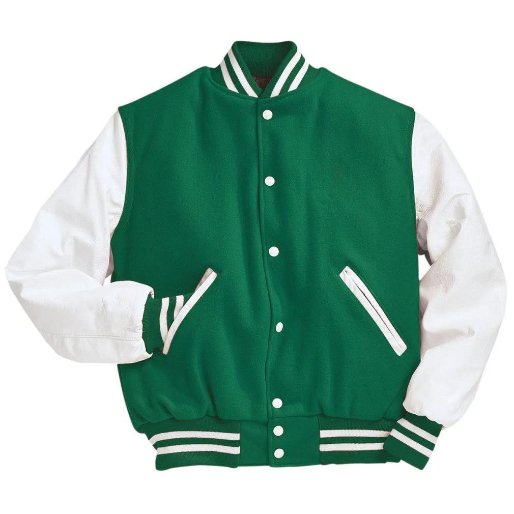 Scarlet Black Varsity Jacket 2XL A617