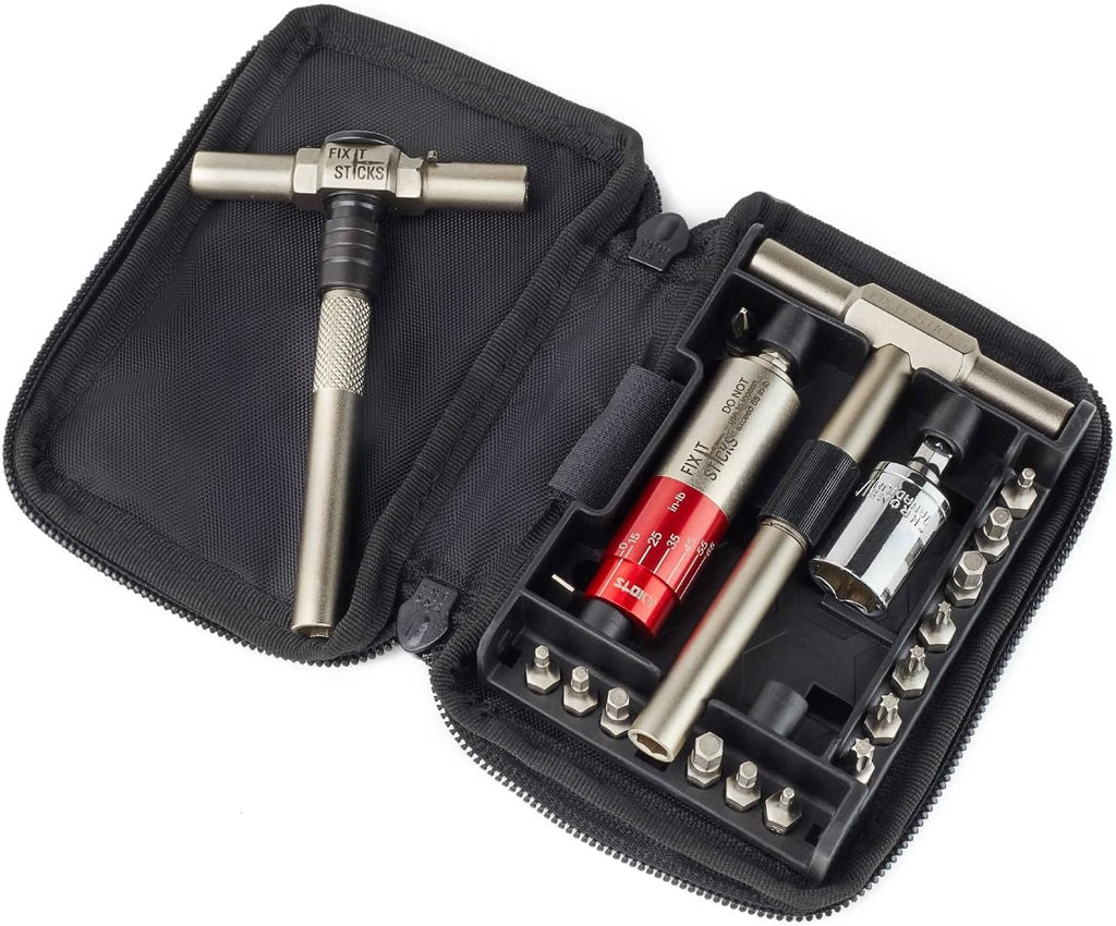 15-65 Inch Lbs All-in-One Torque Driver Kit with Locking Ratcheting Wrench G9802