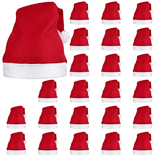 30 Pack Santa Red Hat H6689