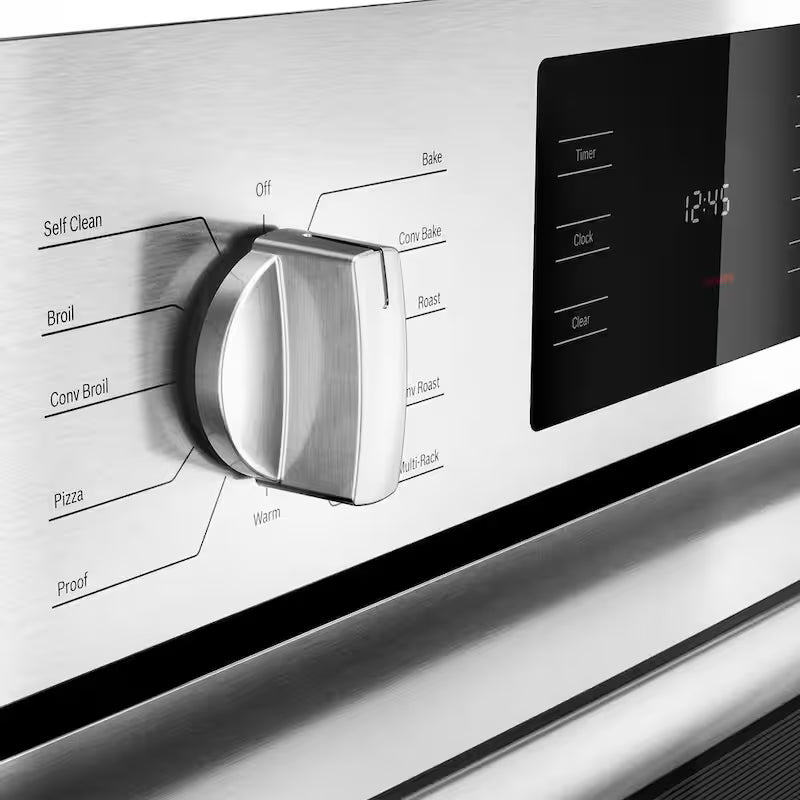 30 in. Built-In Single Electric Wall Oven with Convection and Self-Cleaning in Stainless Steel Q53181