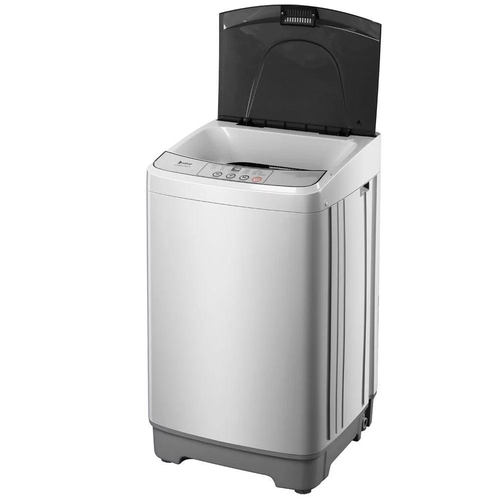 13.3lbs Portable Fully Automatic Washing Machine with Drain Pump N5071