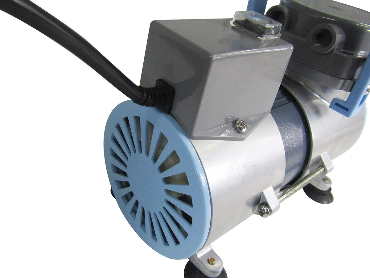 Oilless Diaphragm Vacuum Pump 12L/min 0.5CFM 110V US Plug B65300