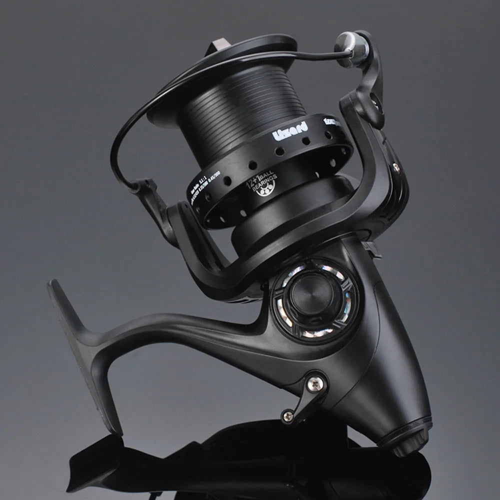 12+1 BB Carp Fishing Reel with Front and Rear Double Drag P3236