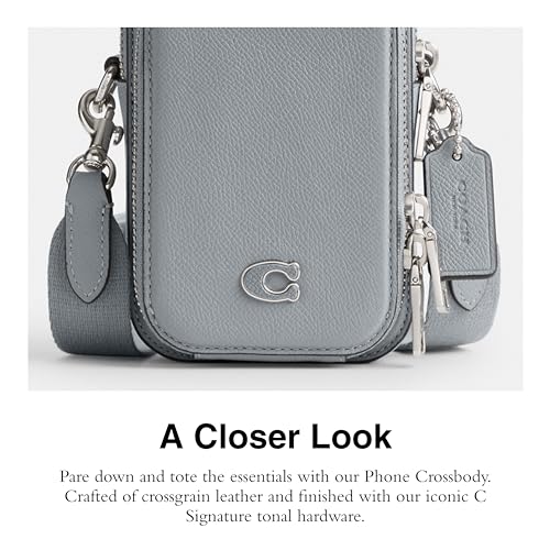 Mens Phone Crossbody In Crossgrain Leather K199
