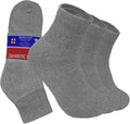 12 Pairs Unisex Diabetic Ankle Socks Q462