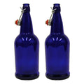 2 X 32 oz. Cobalt Blue Kombucha Bottle S263775