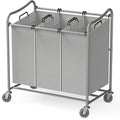 3-Bag Laundry Sorter Cart D72085