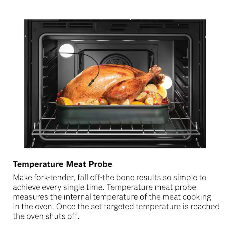 30 in. Built-In Single Electric Wall Oven with Convection and Self-Cleaning in Stainless Steel Q53181