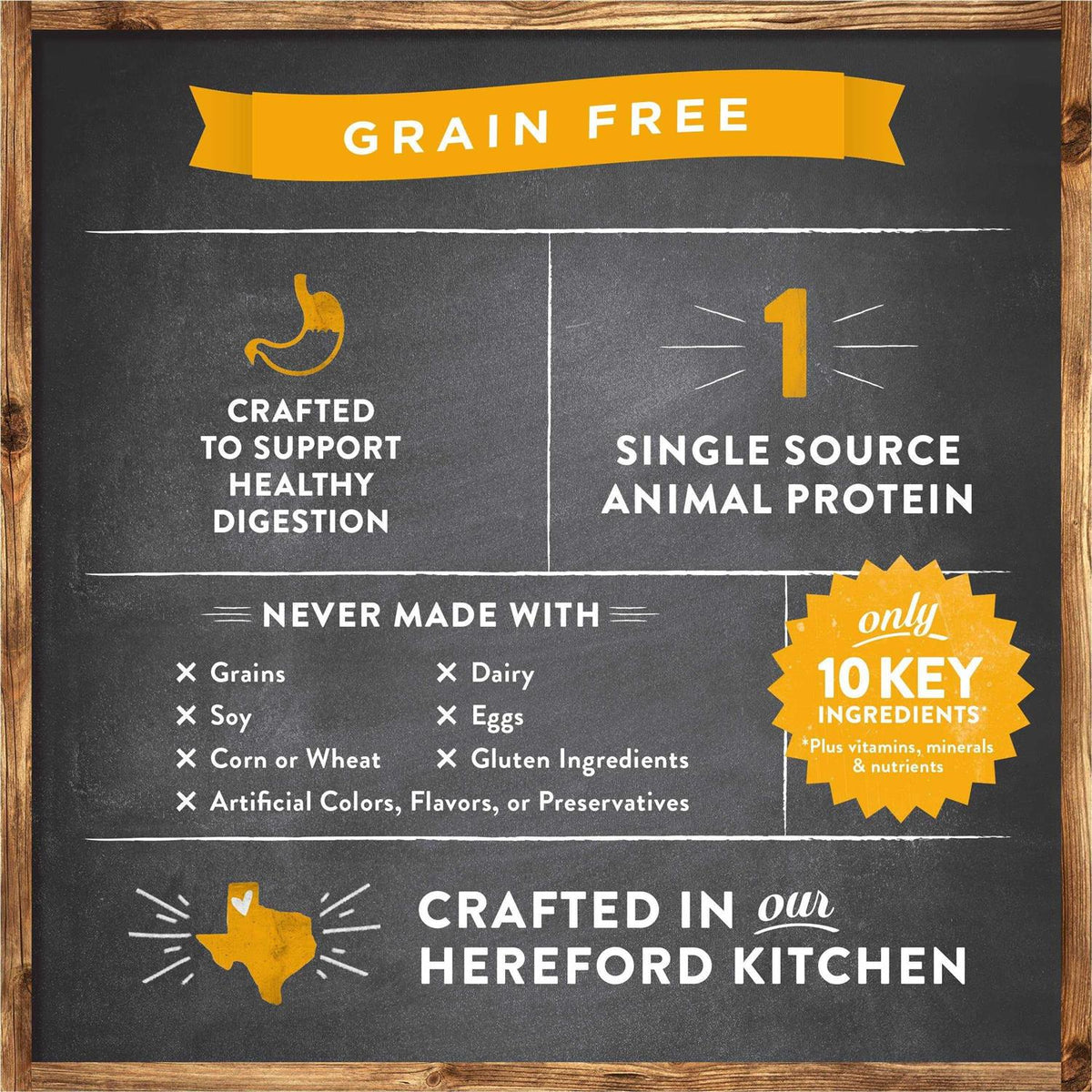 Grain Free Lamb Sweet Potato Recipe Dry Dog Food W172