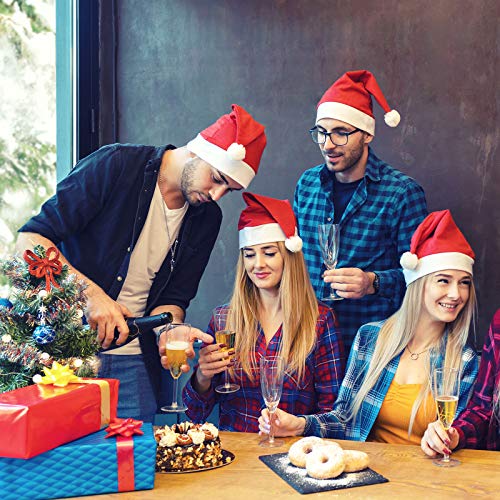 30 Pack Santa Red Hat H6689