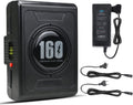 155Wh Gold Mount Battery with D-tap Charger and D-Tap Output Cable X549