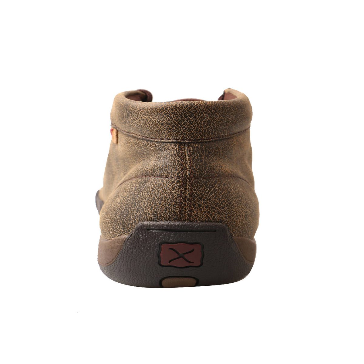 Cayman Print Brown Leather Driving Moc H85635