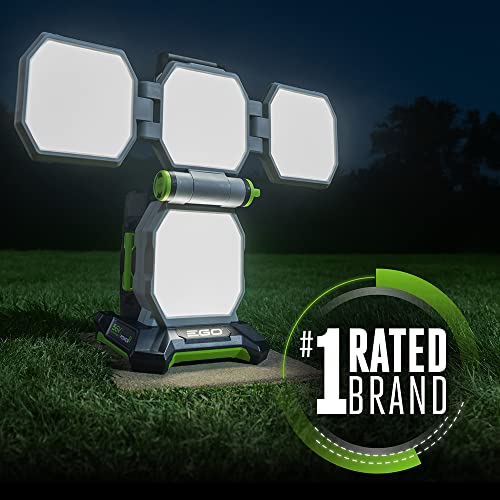 56-Volt Lithium-ion Cordless Portable Area Light with Opaque Diffuser, Gray Y713201