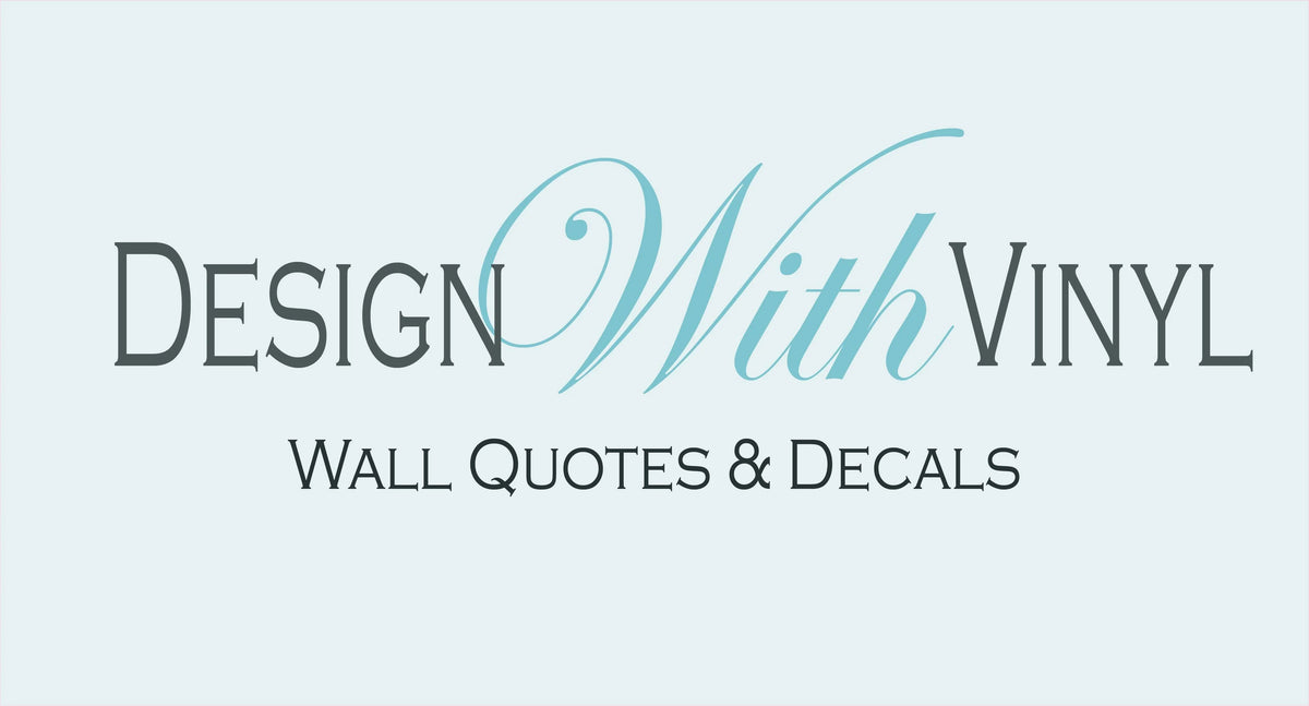 Teal Beach Wall Decal - 13 Inch x 29 Inch O4893