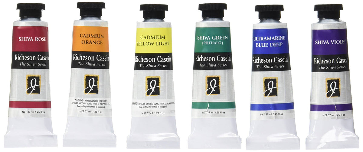 Casein Artist Color Theory Set of 6 E168