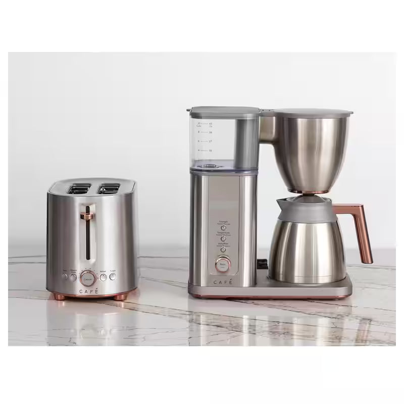 10 Cup Stainless Steel Drip Coffee Maker with Thermal Carafe Z1659