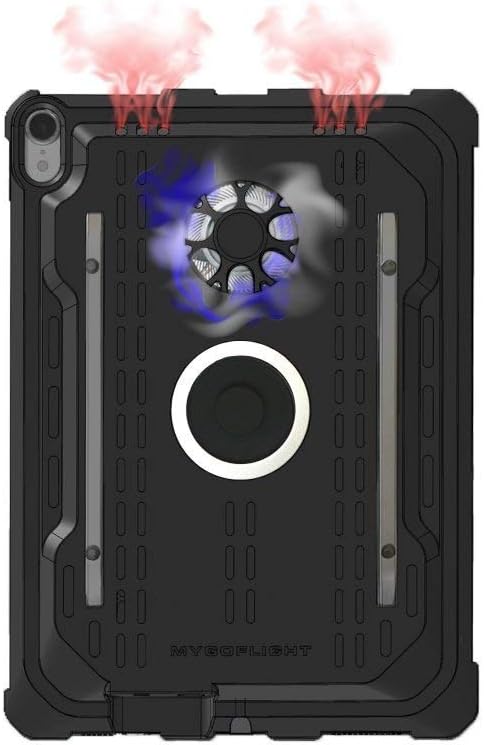 iPad Pro 11” Polycarbonate Kneeboard and Mountable Cooling Case Z181
