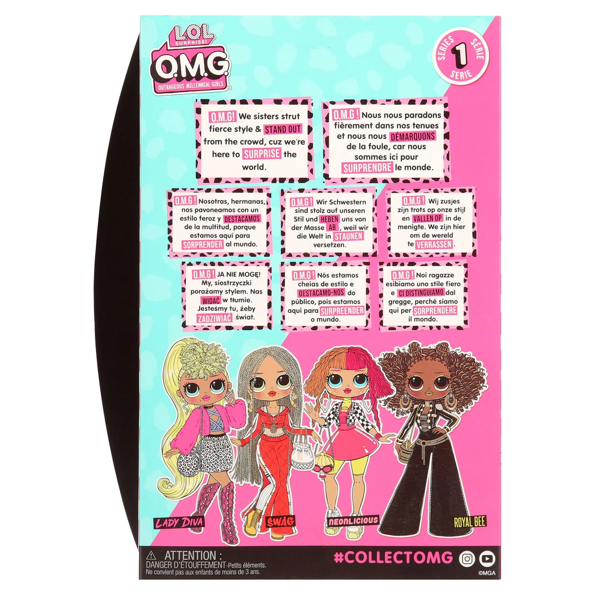6 Pieces Fashion Doll Playset L89753