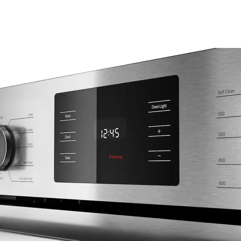 30 in. Built-In Single Electric Wall Oven with Convection and Self-Cleaning in Stainless Steel Q53181