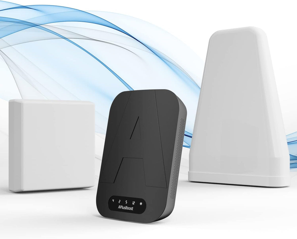 Cell Phone Signal Booster for All U.S. Carriers on Band 12/17/5/2/25/4, Up to 5,000 Sq Ft Q6186