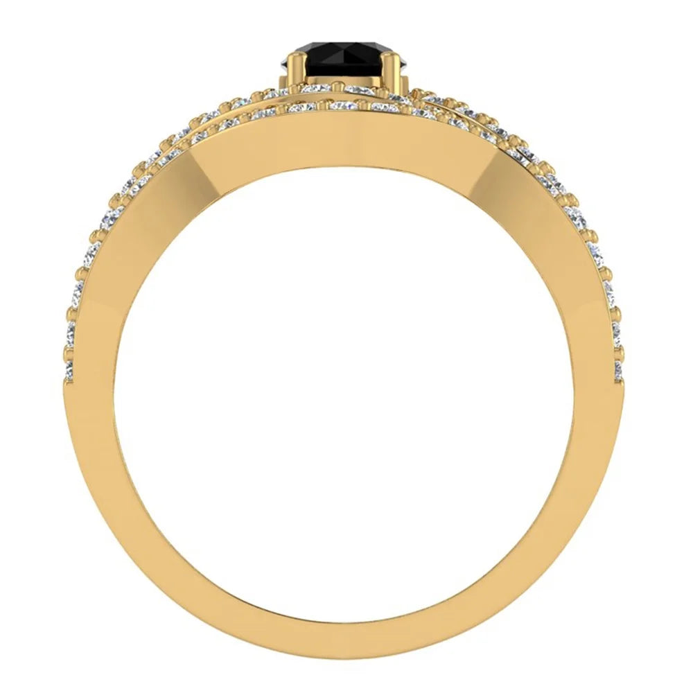 14K Gold 1.10 Carat Diamond Engagement Ring K9194