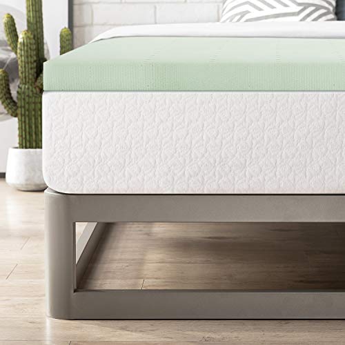 2 Inch Ventilated Memory Foam Mattress Topper, Queen S565