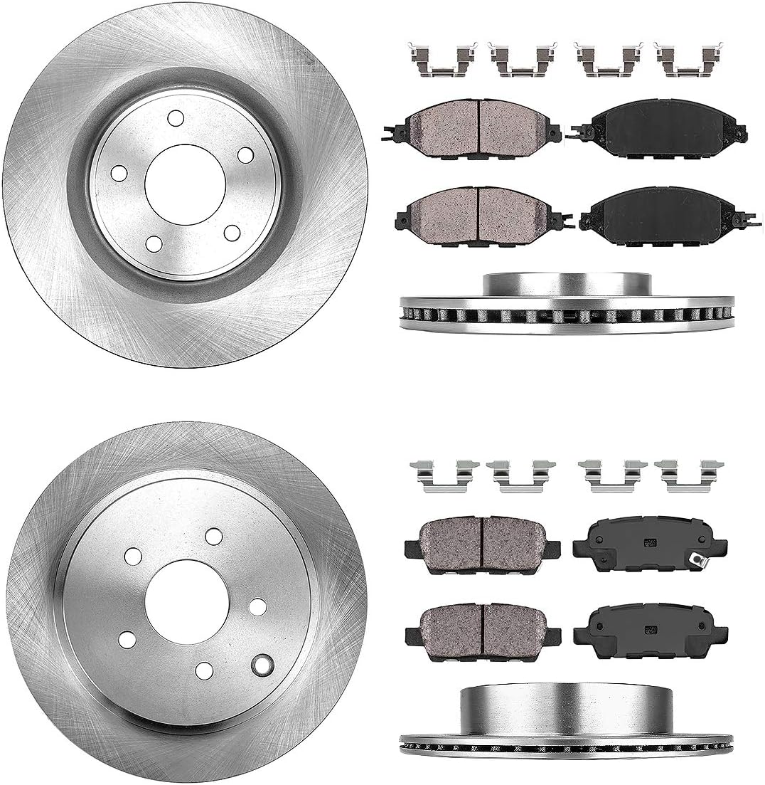 Brake Rotors with Ceramic Pads and Hardware N890009
