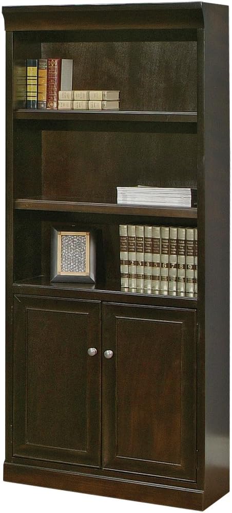 Brown Fully Assembled Bookcase P65707