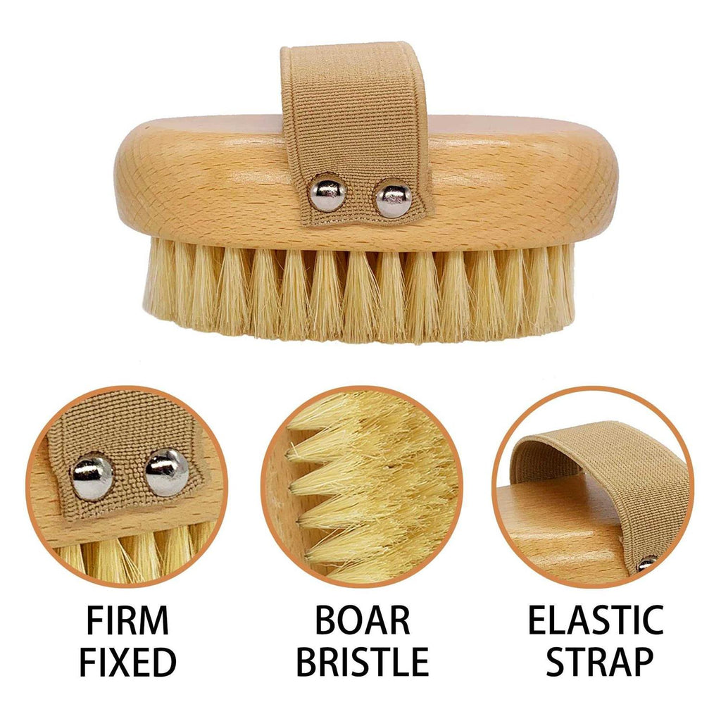 Soft Bristle Dog Brush with Elastic Band I6969