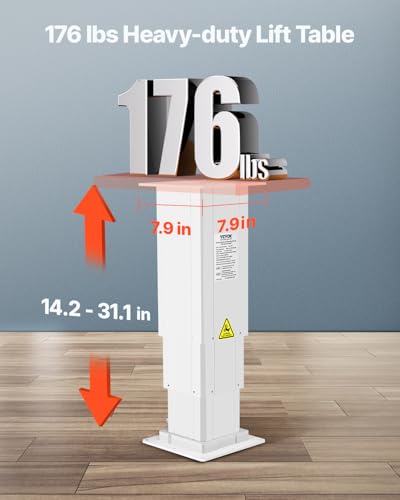 Electric Lifting Column System, 176 lbs Lift Table, Adjustable Desk Column D525030