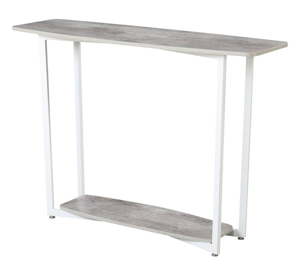 Gray/White Console Table D371216