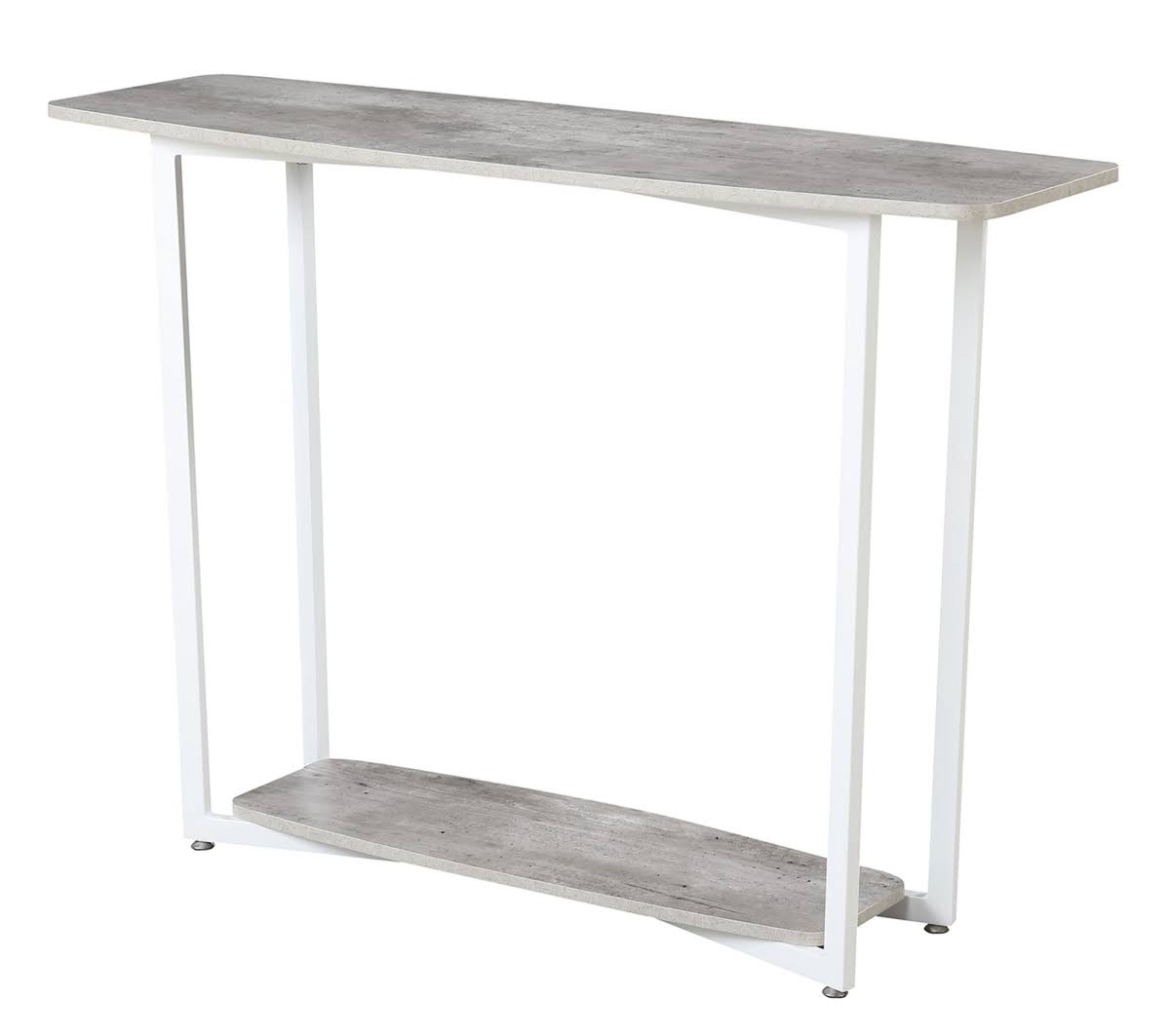Gray/White Console Table D371216