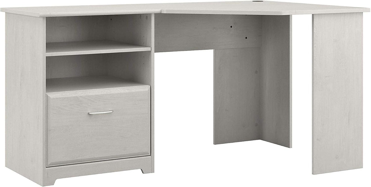 Modern Gray Corner Desk S8547