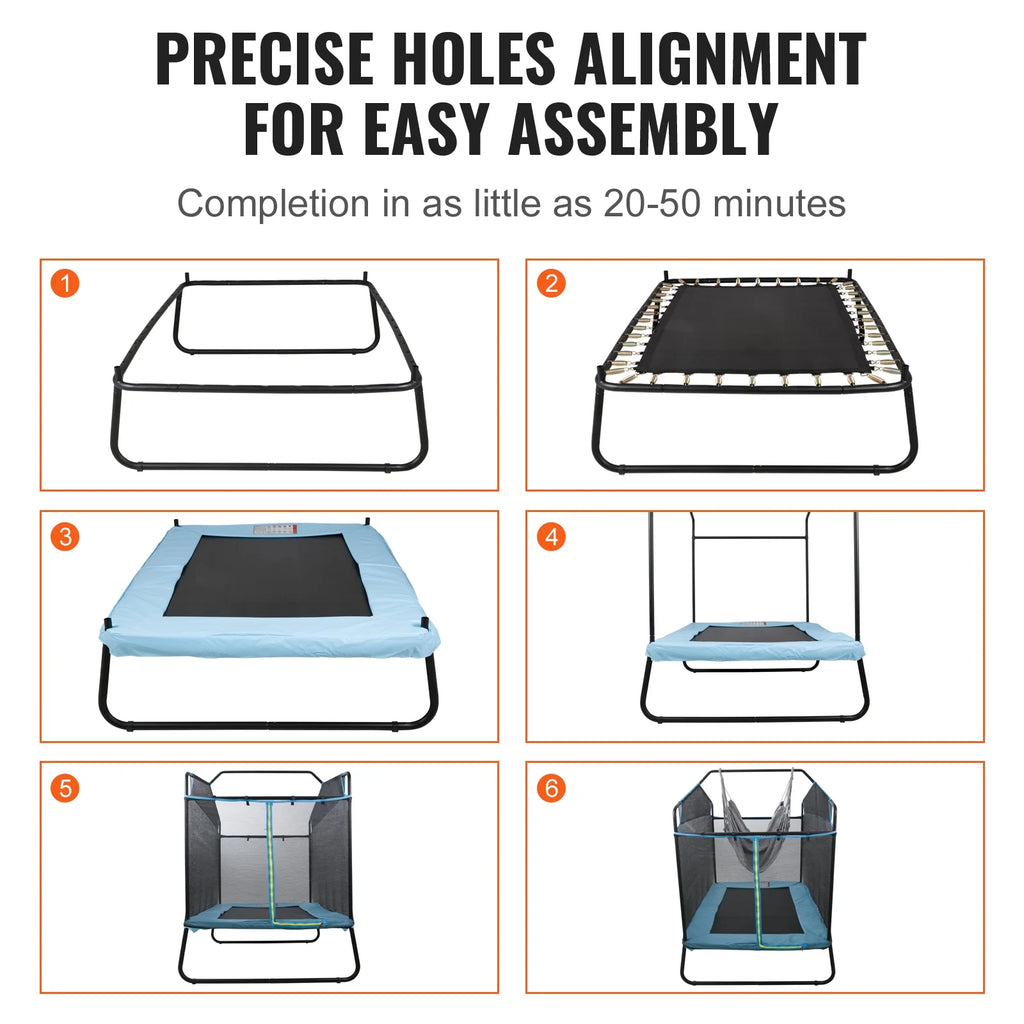 6FT Trampoline with Enclosure Net Z2999