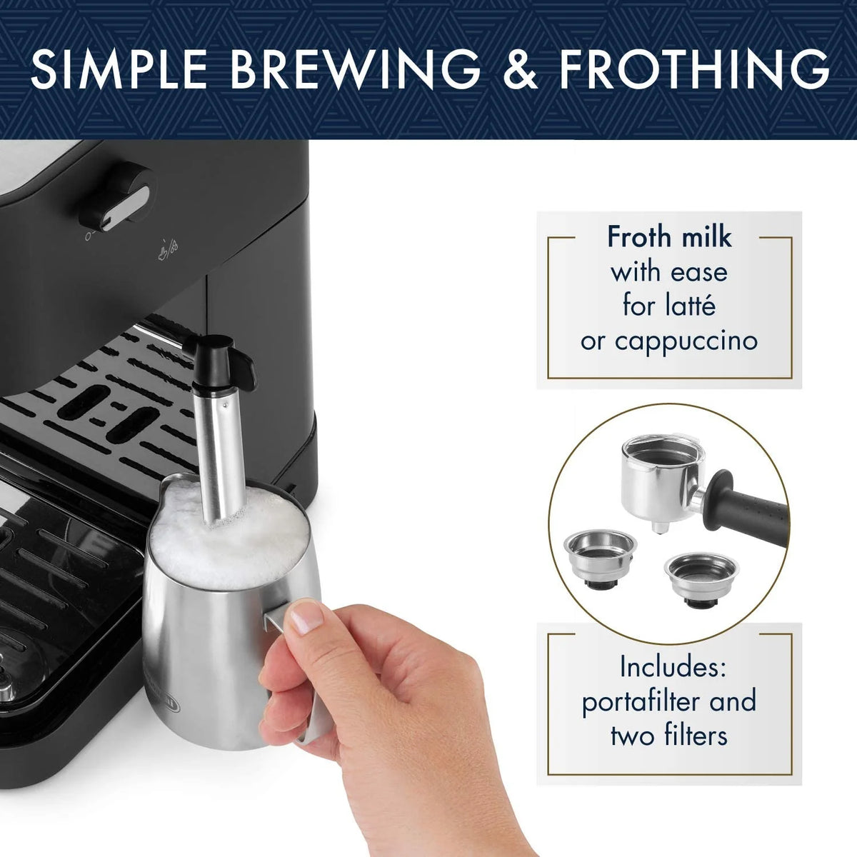 Espresso Maker 15 bar pump 1100W black K6091