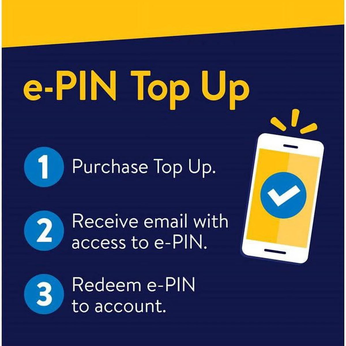 Prepaid e-Pin Top Up M701173