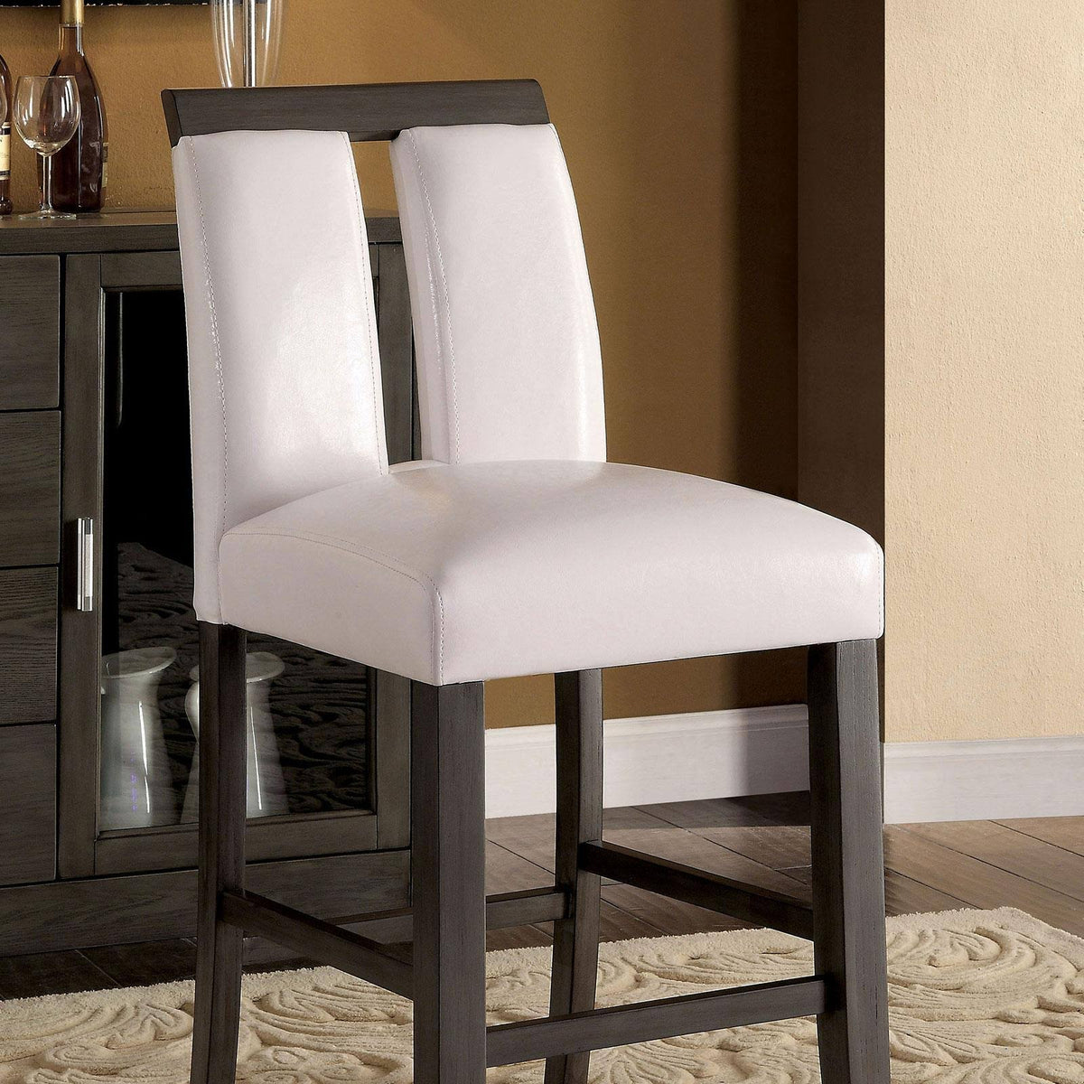 Gray Counter Height Table G8143