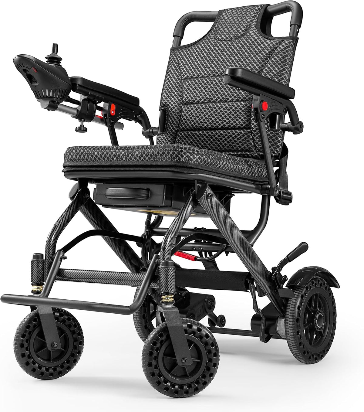 Super Lightweight 38lbs Foldable Electric Wheelchair E4936