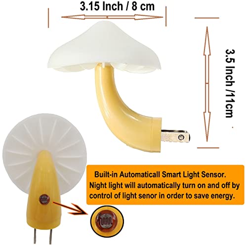 4 Pack Plug in White LED Nightlight P1895