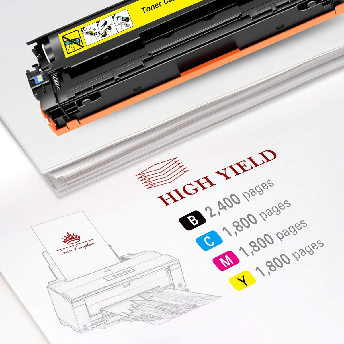 Compatible Toner Cartridges 4-Pack L217250