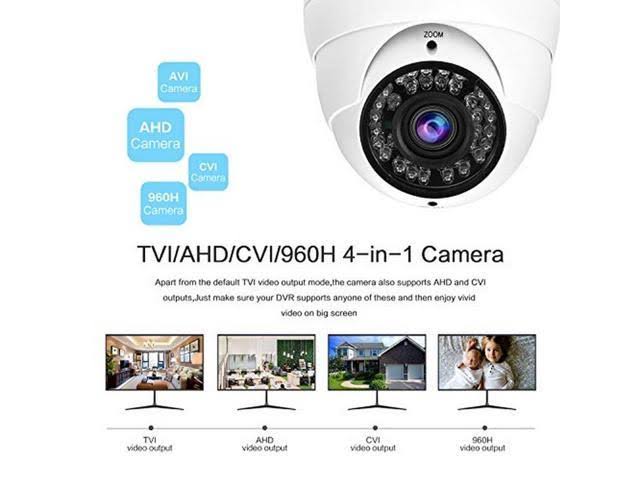 Dome Security Camera 2.8mm-12mm Varifocal Lens 100ft K3270