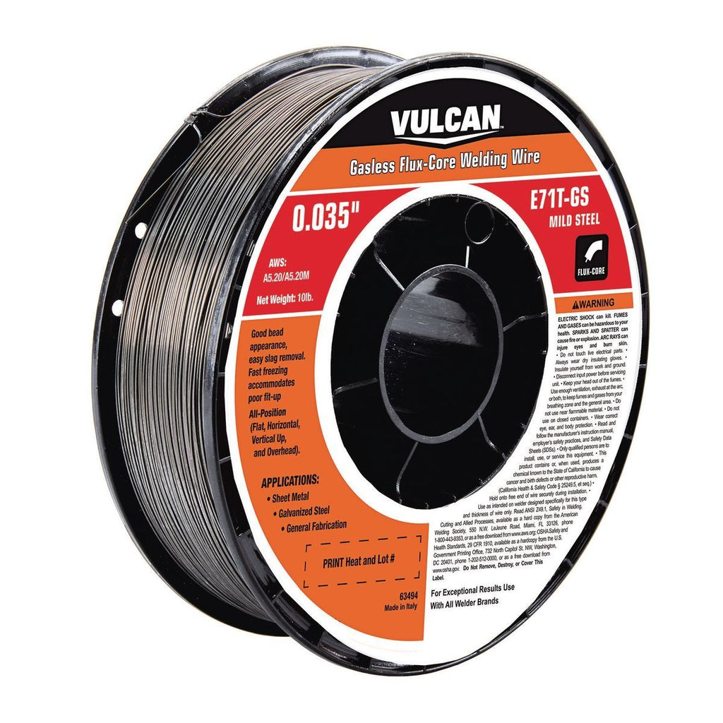 0.035 in. E71T-GS Flux Core Welding Wire 10 lb. Roll C377227