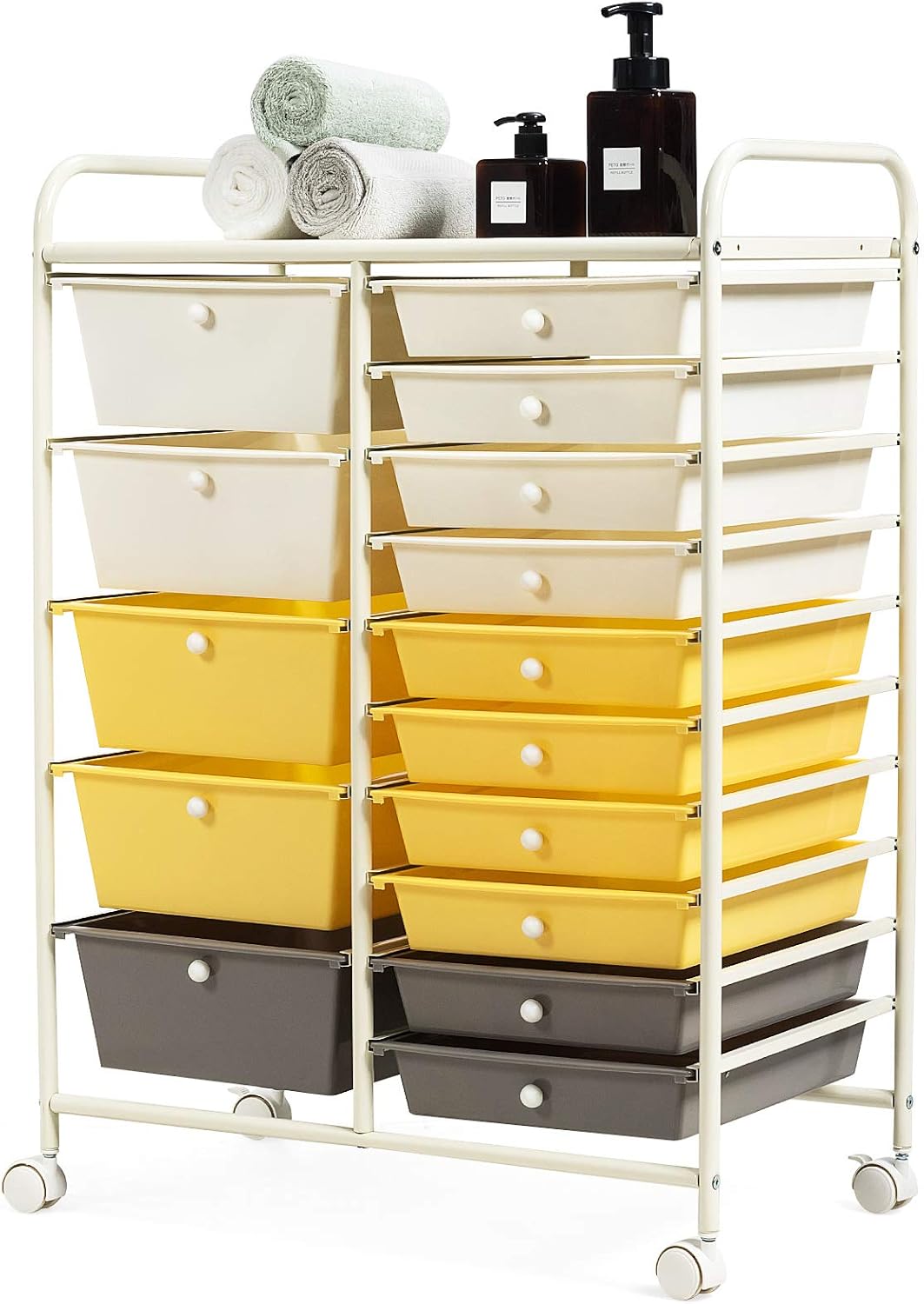 15-Drawer Rolling Storage Cart V1189