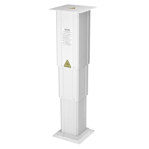 Electric Lifting Column System, 176 lbs Lift Table, Adjustable Desk Column D525030